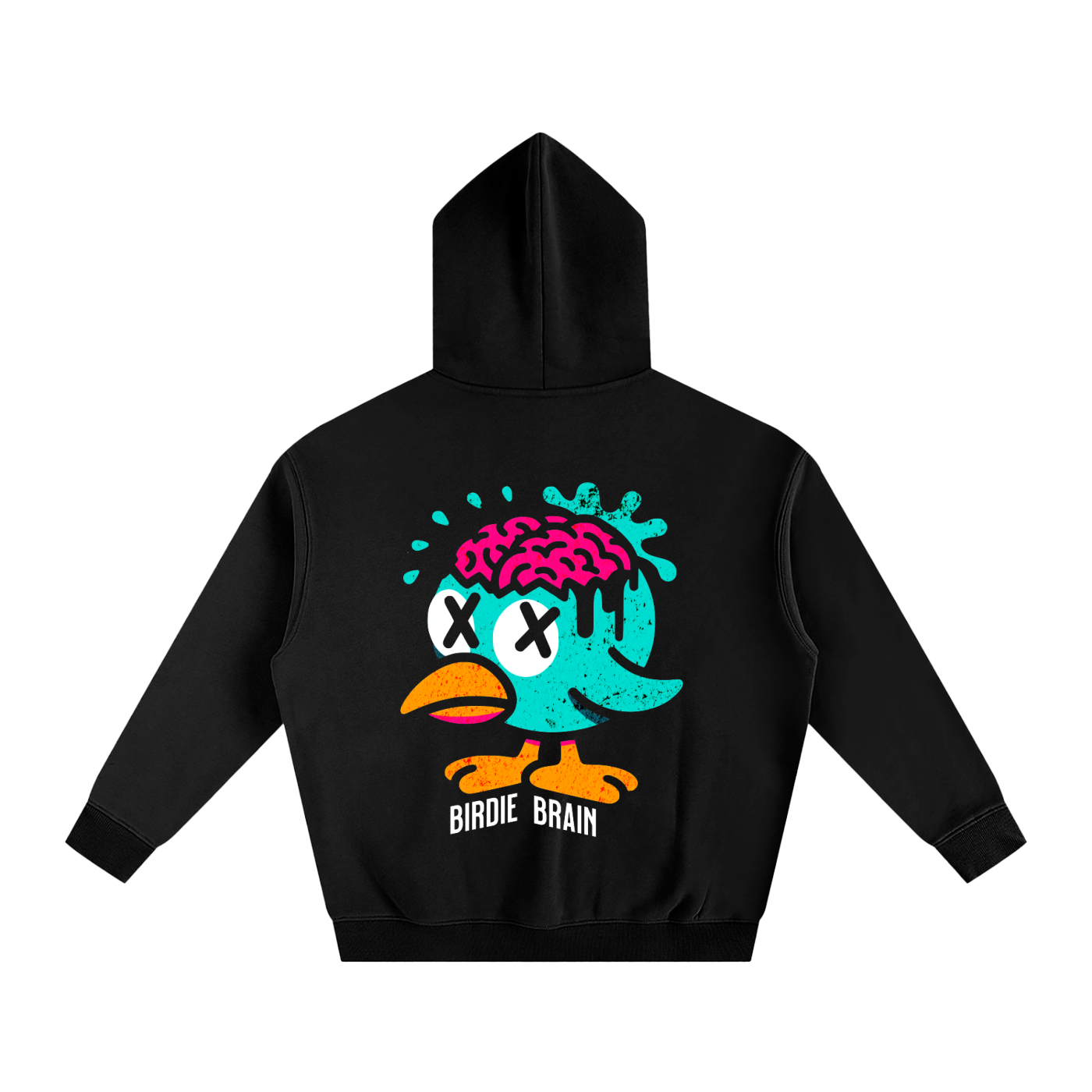 Birdie Brain Fleeced Hoodie