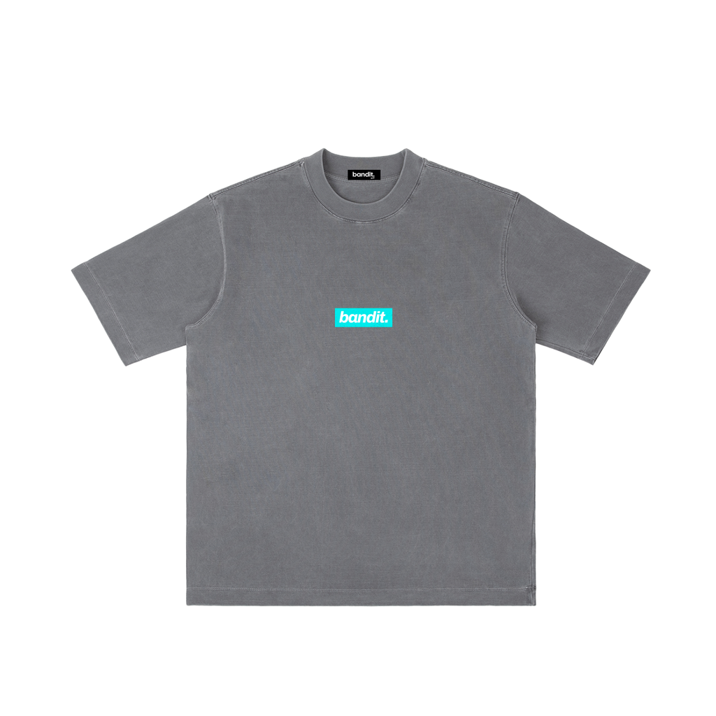 Nice Swing Heavyweight Drop Shoulder Tee - T-Shirt - Gray
