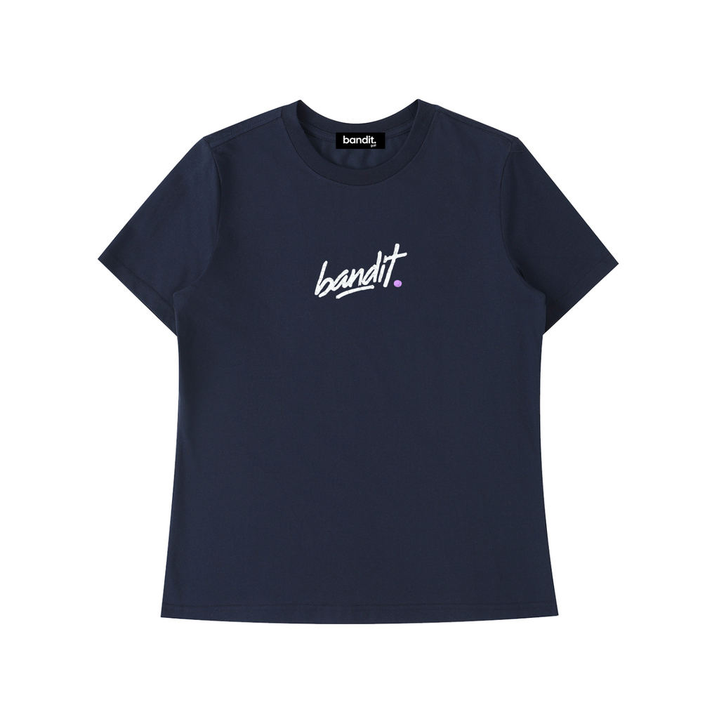 Women's Bandit Standard Shoulder Tee - T-Shirt - Navy Blue