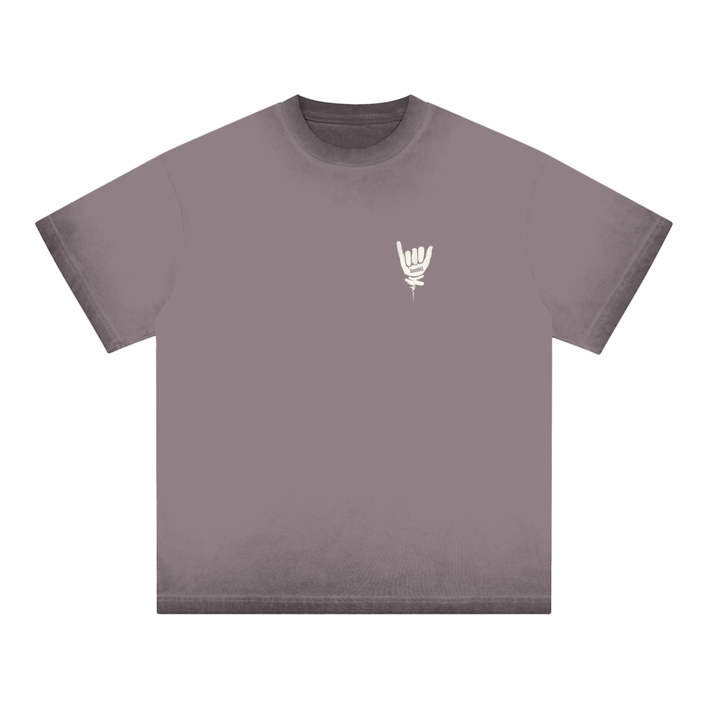 Swing Easy Reverse Dyed Relaxed Tee - T-Shirt - Purple