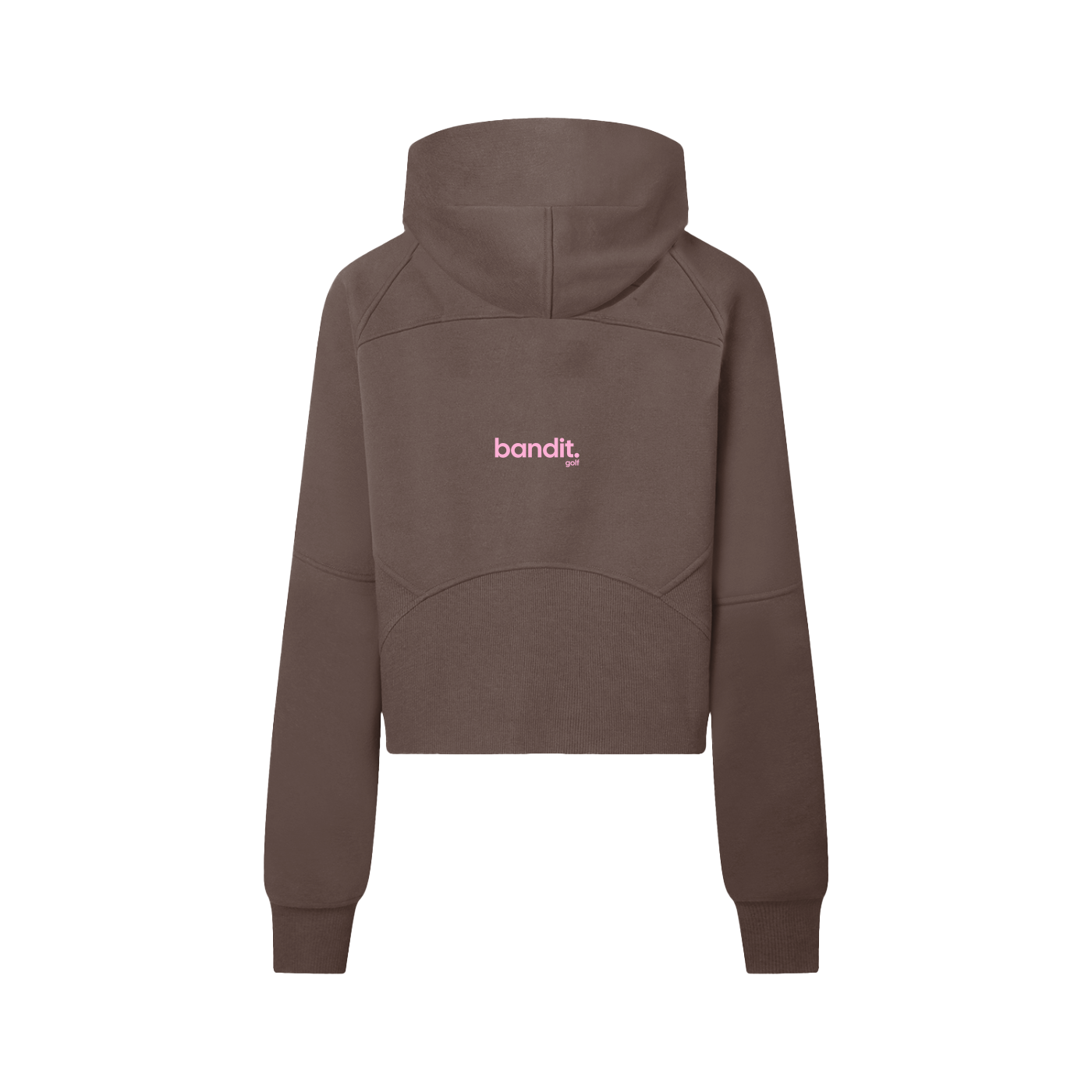 Women's Cropped Half-Zip Bandit Golf Hoodie