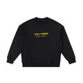 Death to Snowmen Young Bandits Golf Sweatshirt - Sweatshirt - Black
