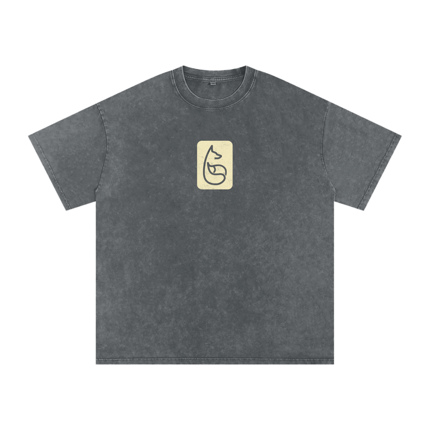 Cooked Acid Washed Relaxed T-Shirt