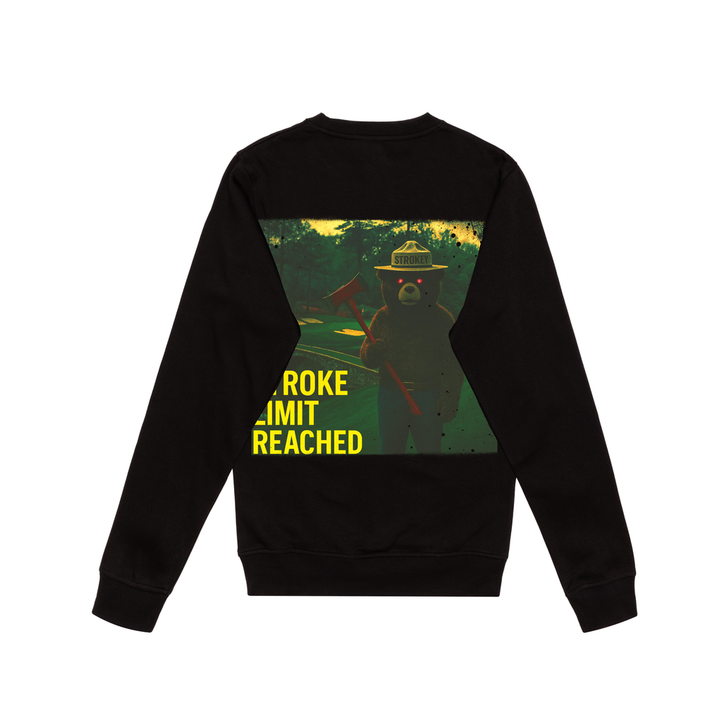 Stroke Limit Black Sweatshirt - Sweatshirt -