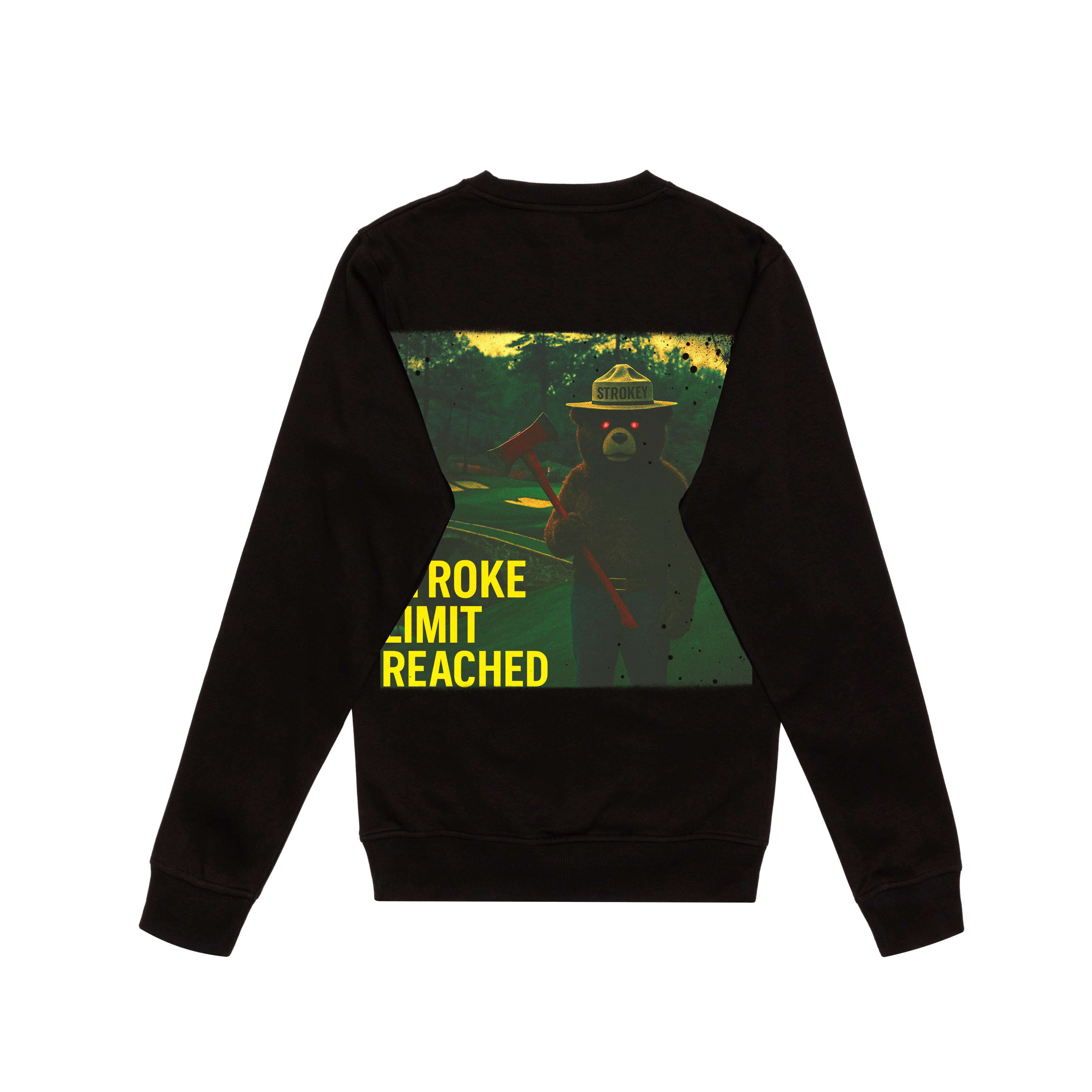 Stroke Limit Black Sweatshirt