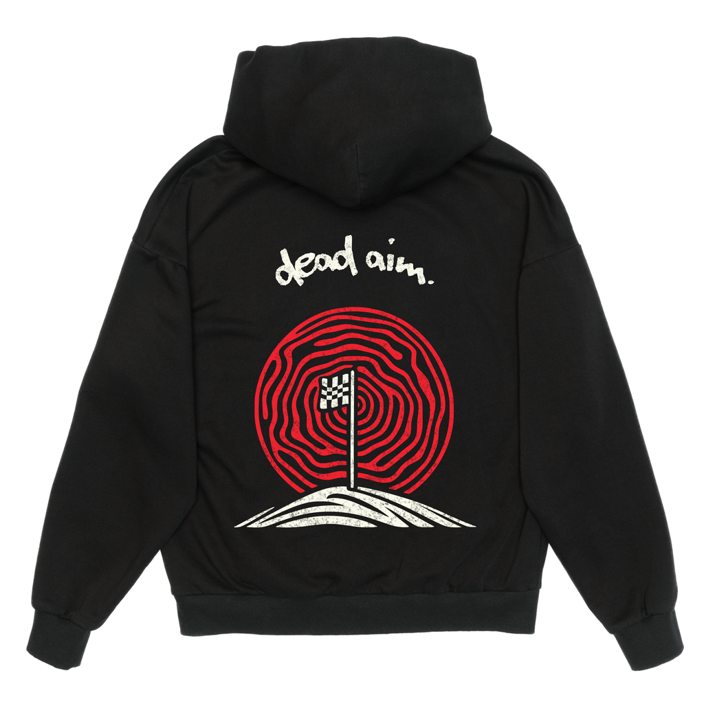 Dead Aim Drop Shoulder Hoodie - Hoodie -