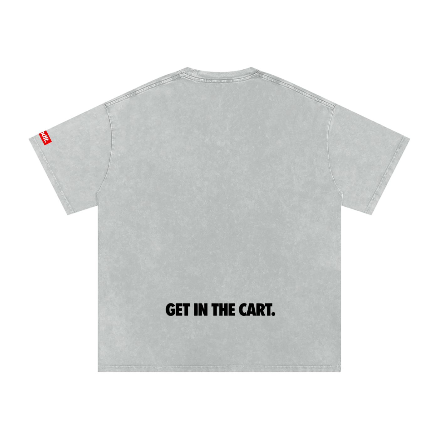 GET IN THE CART Snow Washed Tee - T-shirt -