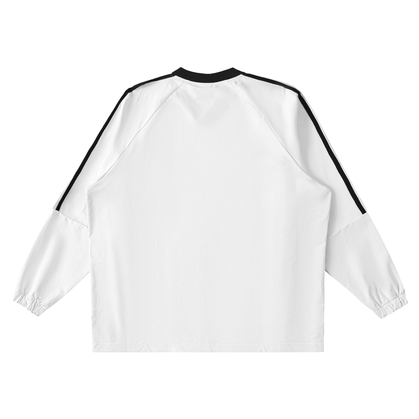 Bandit Golf White Color Blocked Long Sleeve