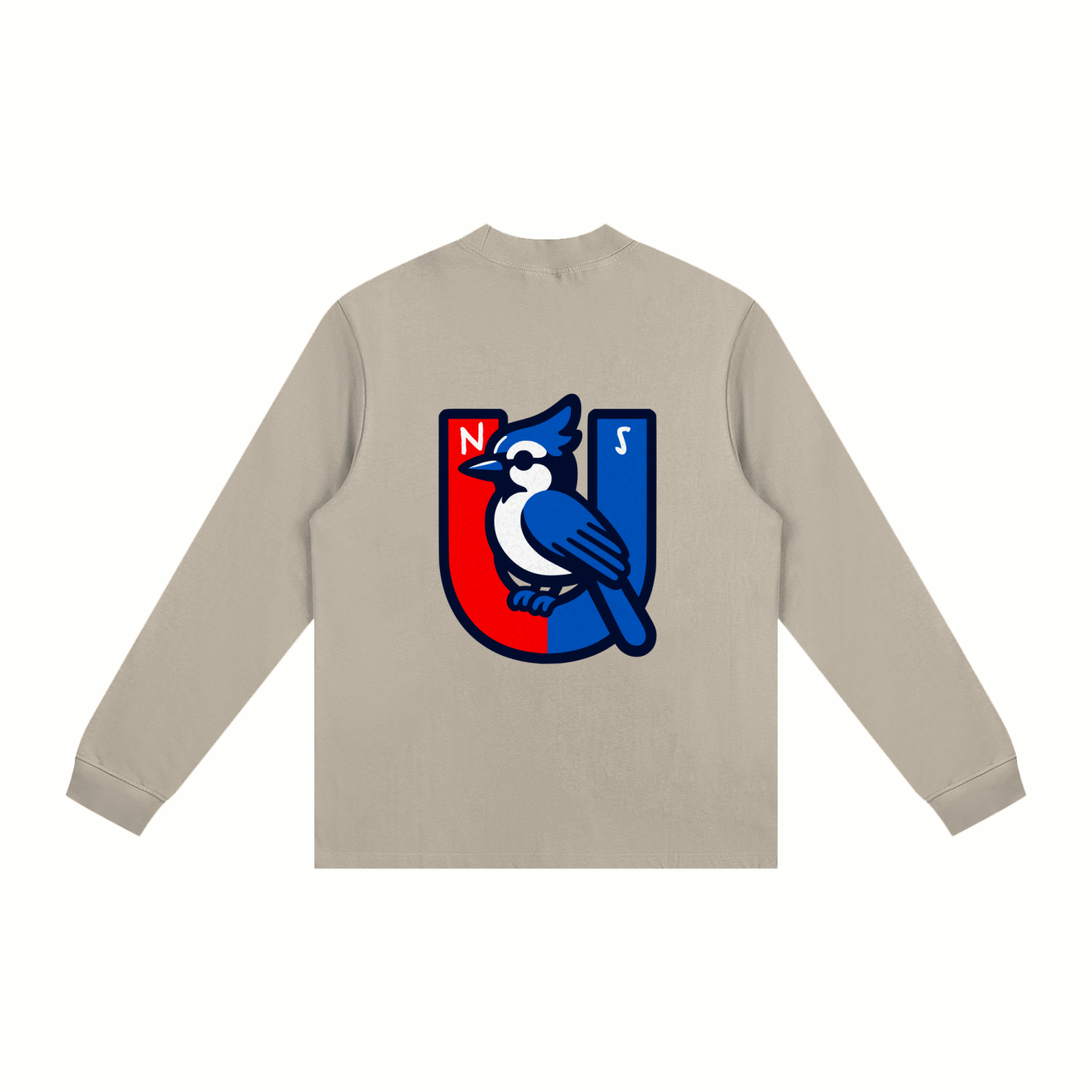 Birdie Magnet Mock Neck Sweatshirt - Sweatshirt -