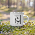Bandit Enamel Mug golf mug — right side view