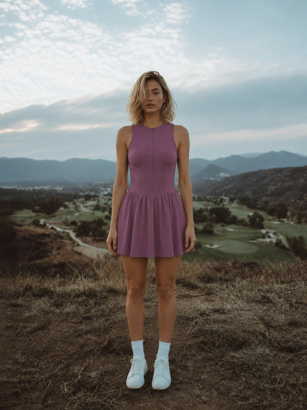 The Front Runner Full-Zip Golf Dress - Dress -