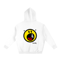 FORE RIGHT Fleeced Hoodie - Hoodie - White