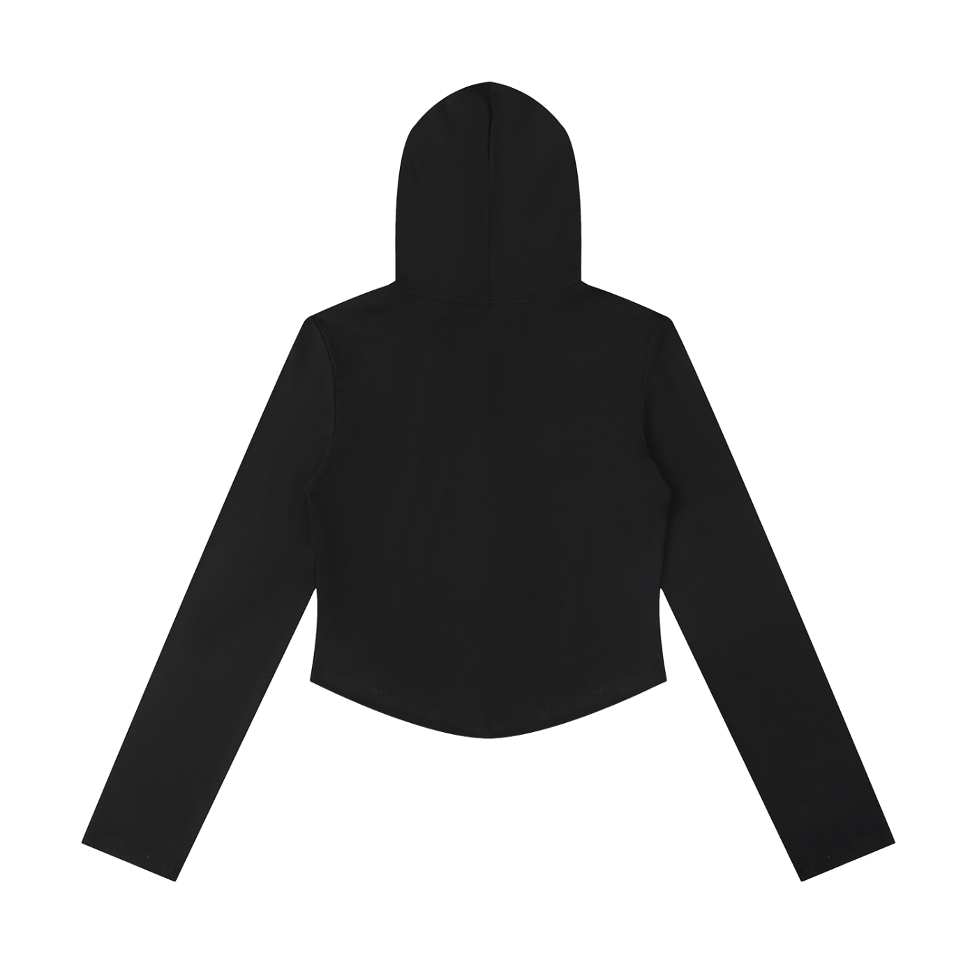 Women's Interlock Slim Cropped Hoodie - Hoodie -