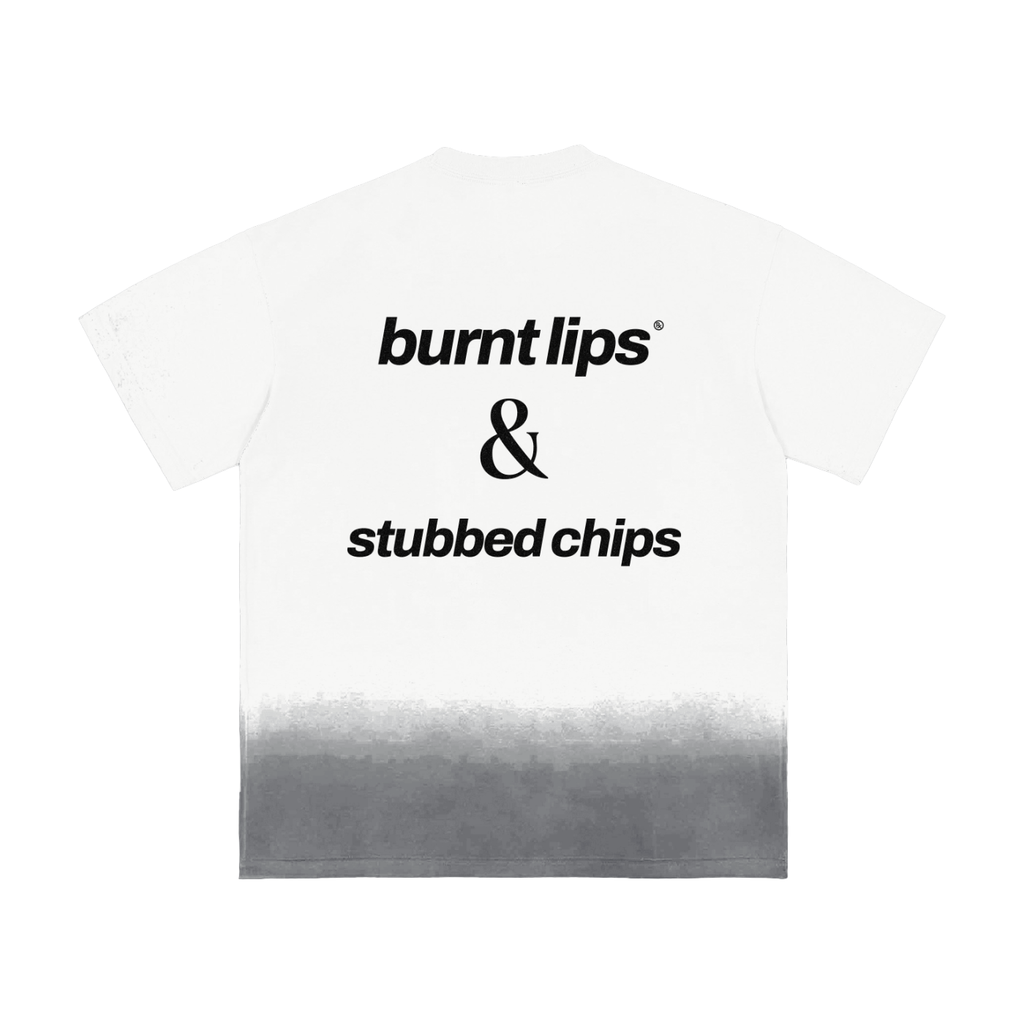 Burnt Lips Sunfade Vintage Washed Tee - T-Shirt -