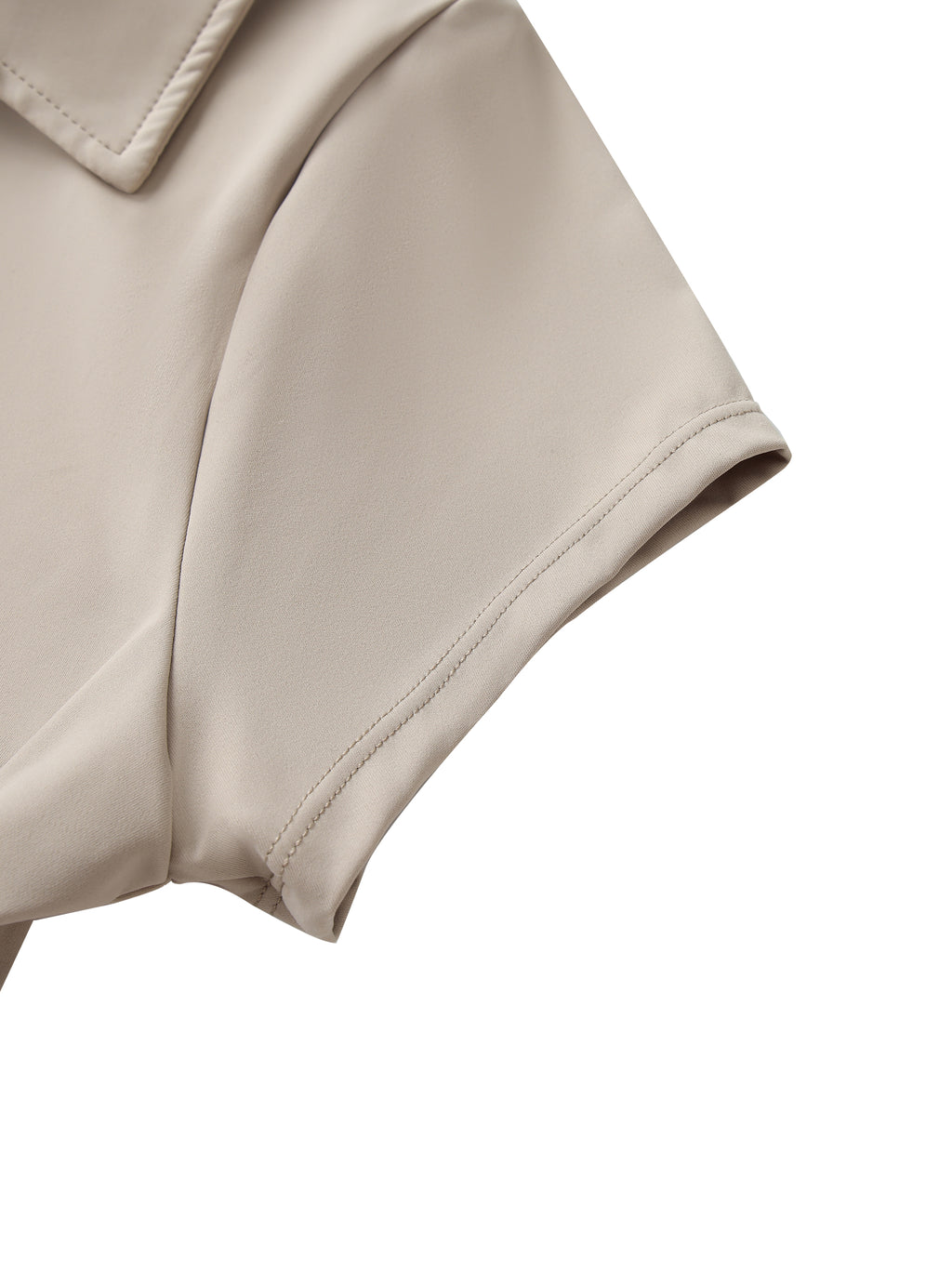 Women’s Interlock Lapel Golf Crop Top - Polo -