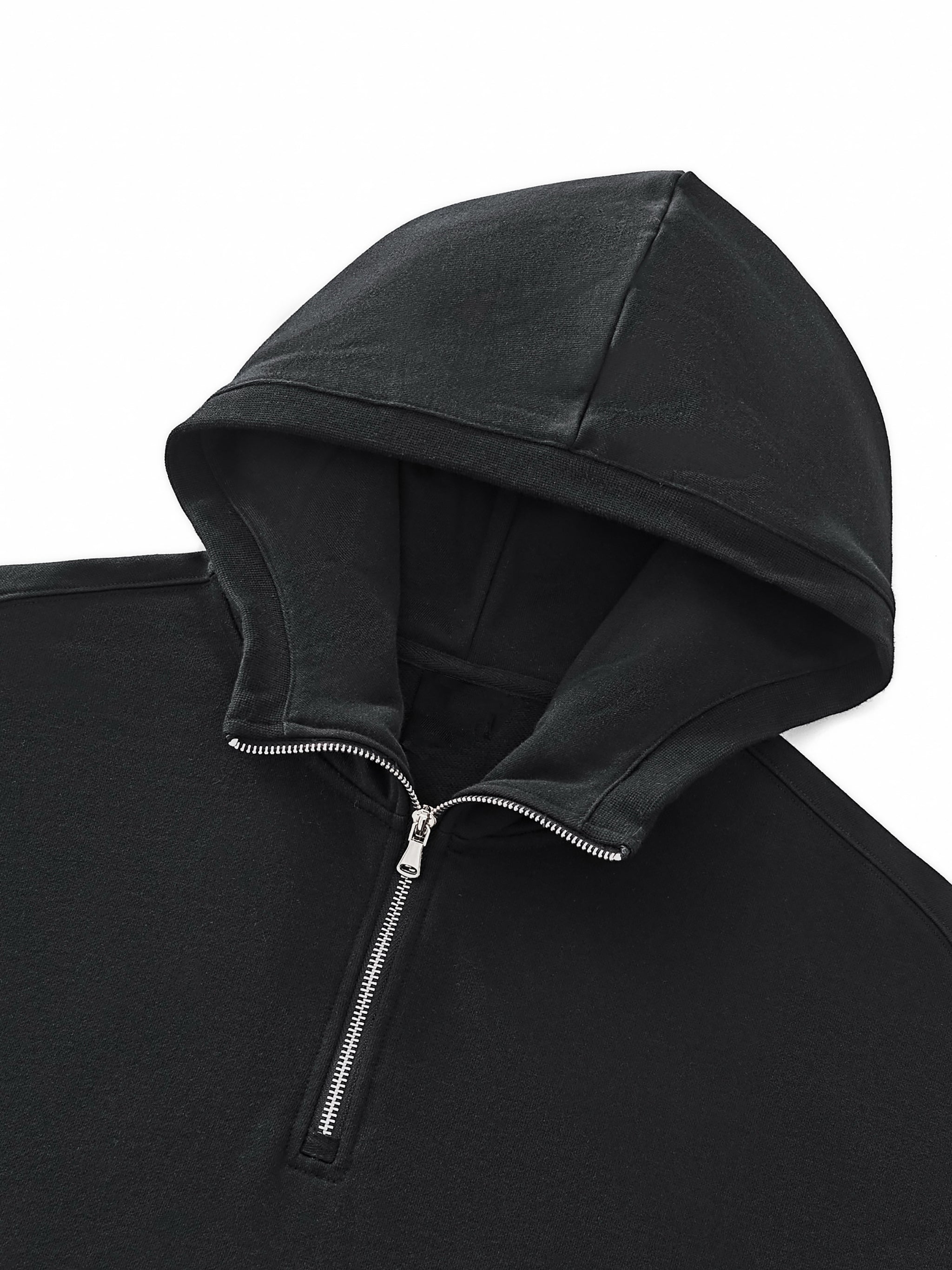 High Hood Cowboy Club Half-Zip Fleece Hoodie