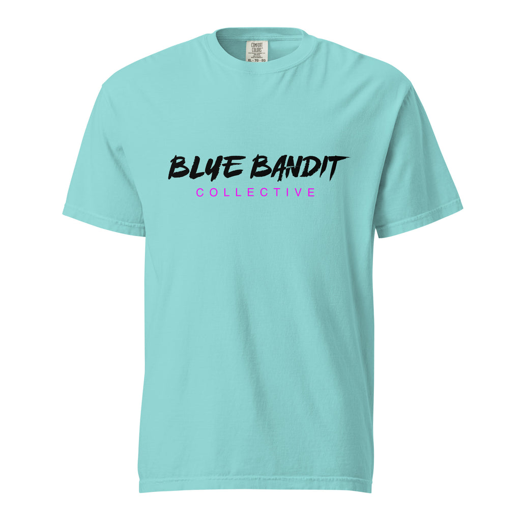 Unisex Premium Bandit T-shirt (the pink edition) - T-Shirt - Lagoon Blue